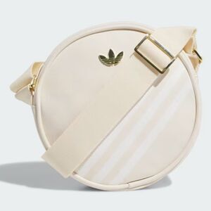 Adidas Terrace Crossbody Bag- White/Gold Metallic/White